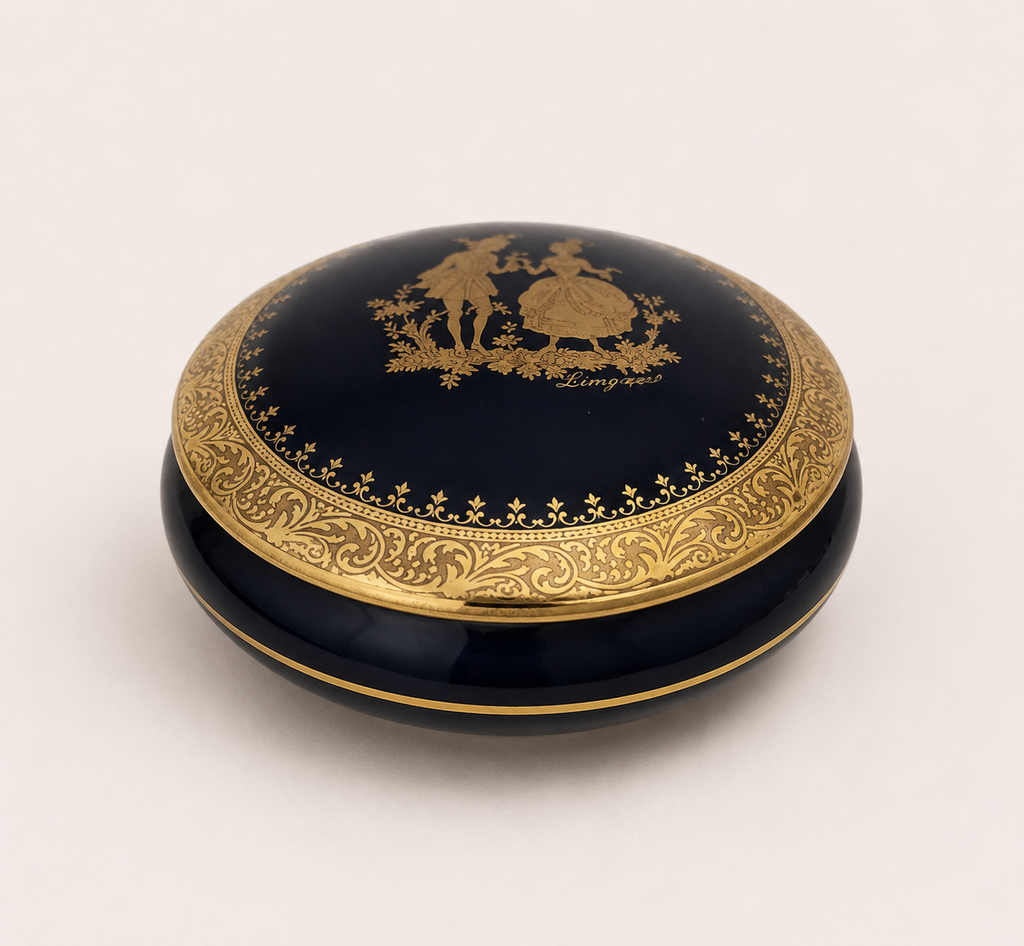 Limoges France Porcelain Bonbonnière