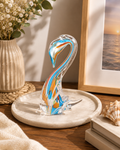 Abstract Murano Glass Swan