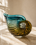 Murano Nautilus Art Glass Bowl