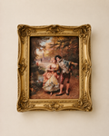 Romantic Garden Stroll Framed Artwork
