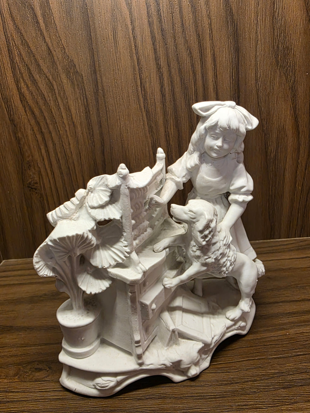 Vintage German Biscuit Porcelain Figurine
