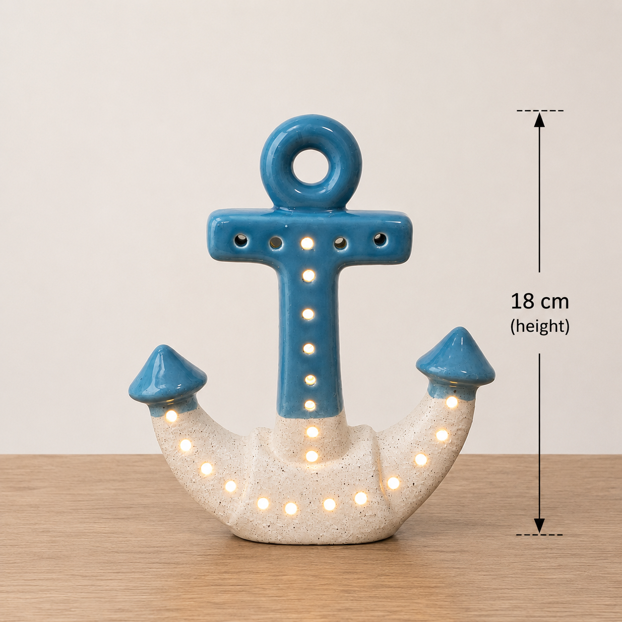 Coastal Glow Anchor Décor