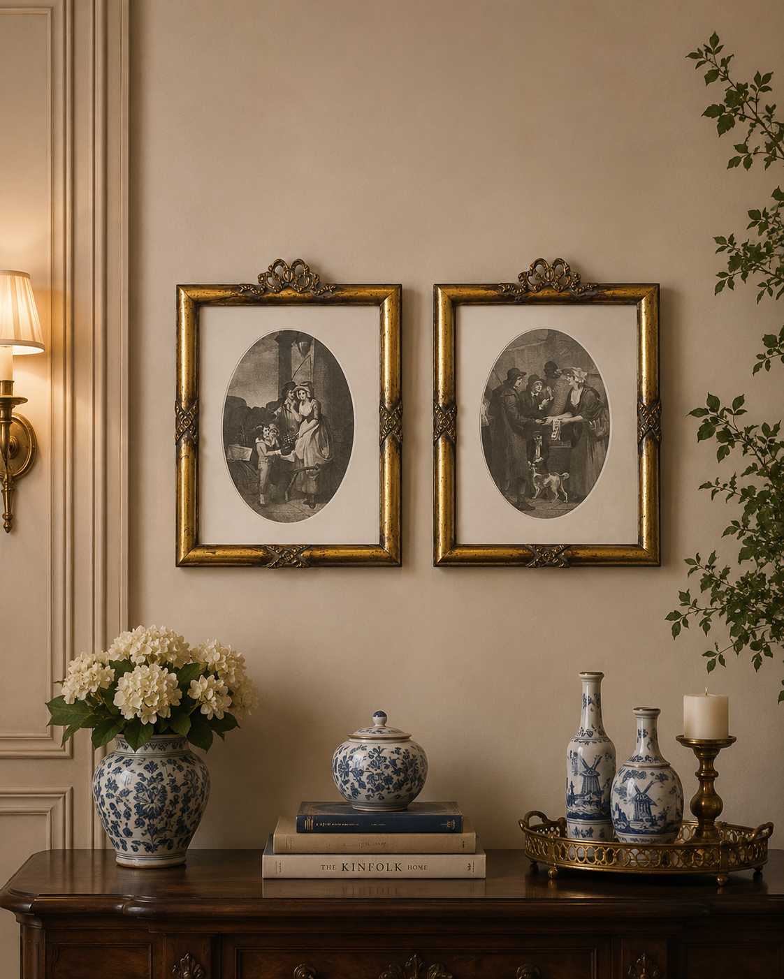Classic European Gravure Collection (set of 2)