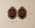 Antique Copper Wall Medallion Set