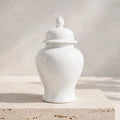 Classic White Ginger Jar