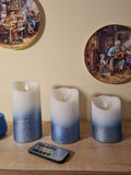 Ocean Glow LED Candle Set