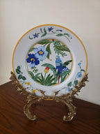 Hand-painted ceramic plate - without stand