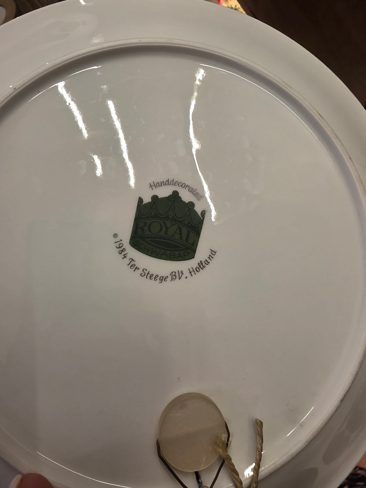 Dutch Harbor Heritage – Royal Schwabap Holland Vintage Plate (1984)