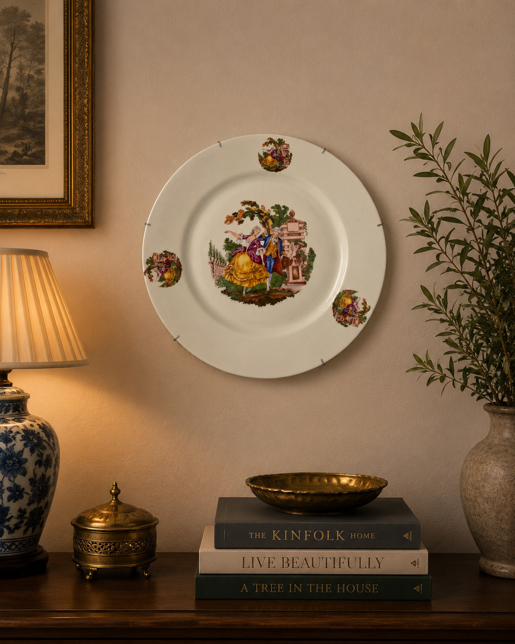 Limoges Fine Royal Porcelain Wall Plate