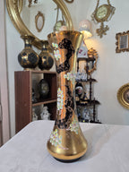 Bohemian Black tall vase