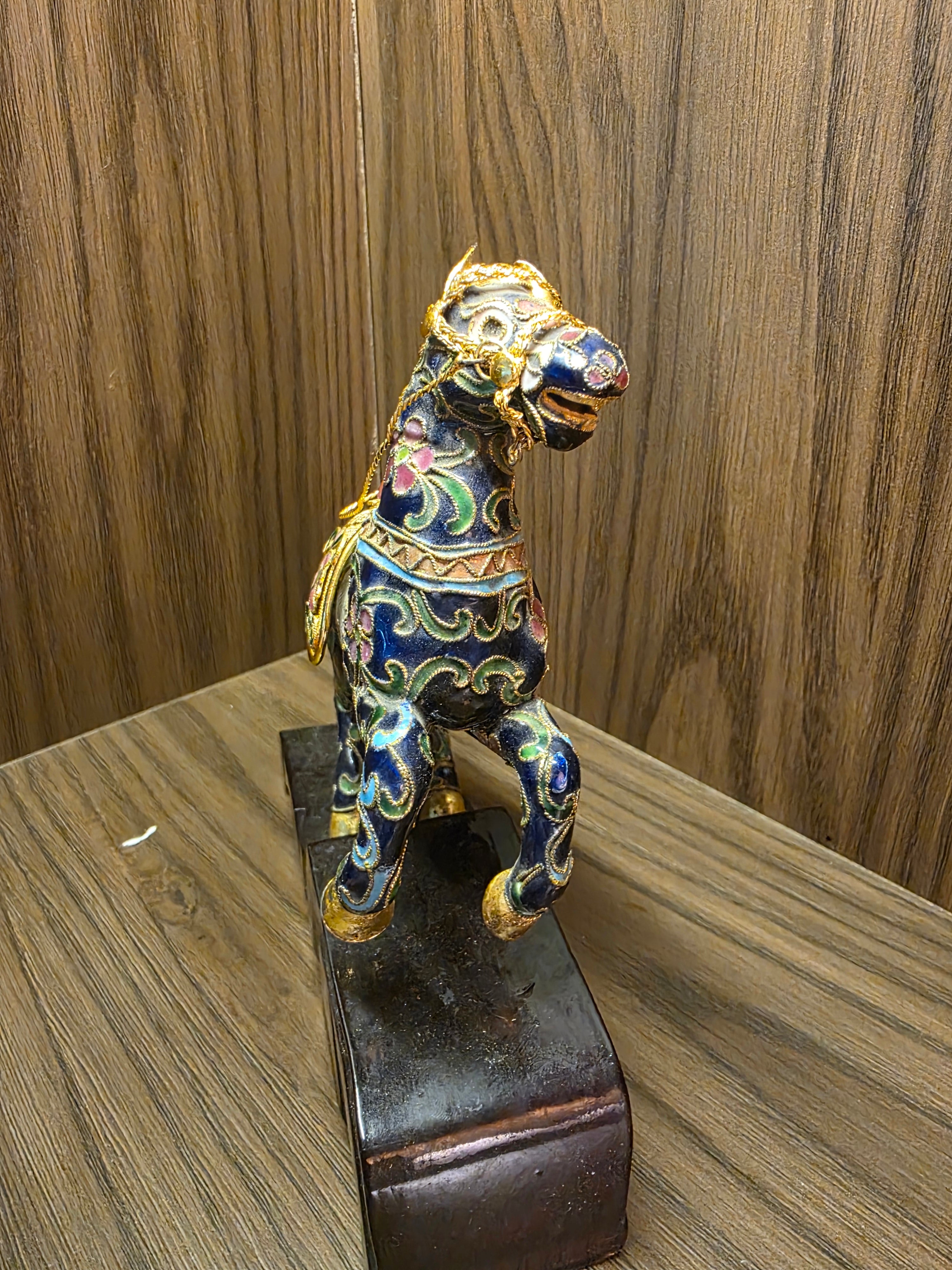 Majestic Cloisonné Horse