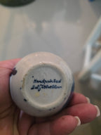 Miniature Delft Bud Vase
Writing
