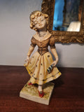 Vintage Italian Lady Figurine – Grace in Motion