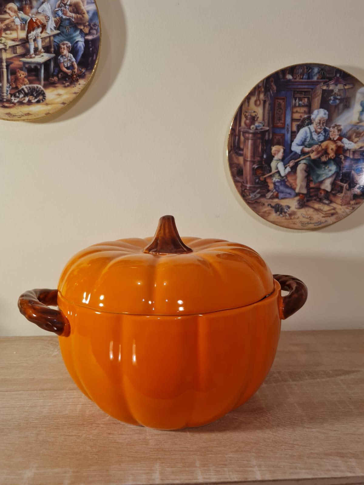 Rustic Pumpkin Covered Casserole