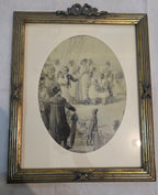 Timeless European Gravure Pair