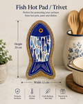 Blue Fish Kitchen Trivet