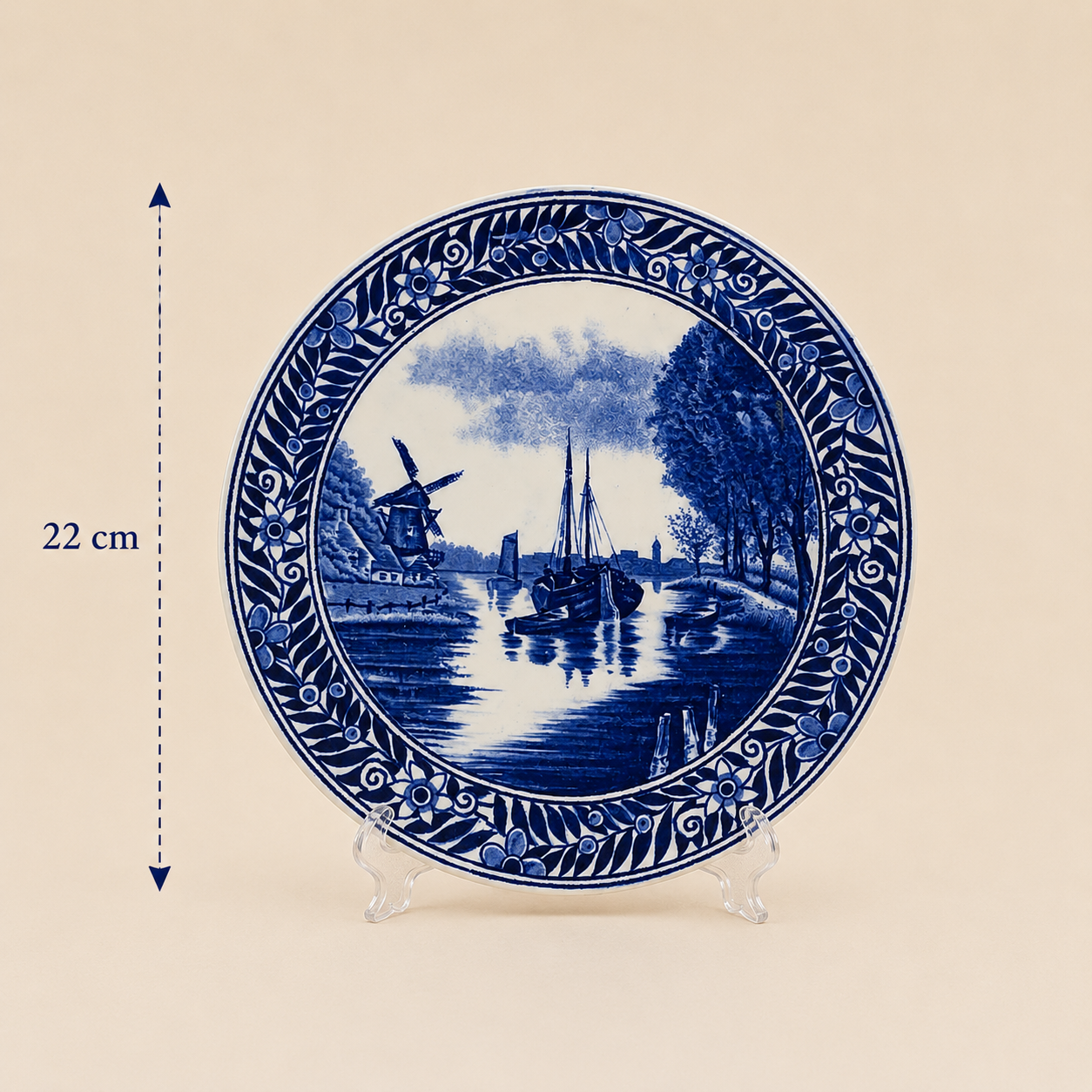 Boch Delft Blue Wall Plate