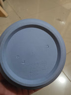 2-Piece Vintage Wedgwood Pale Blue Jasperware Set (1969 Trinket Box & 1975 Bud Vase) – Neoclassical Reliefs