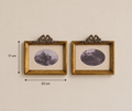 Antique Style European Gravure Frame Set