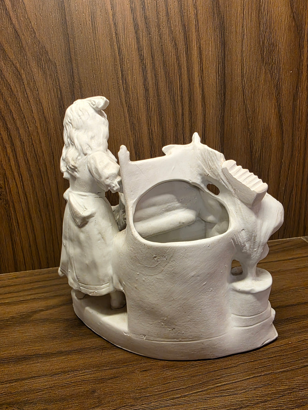 Vintage German Biscuit Porcelain Figurine