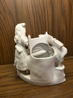 Vintage German Biscuit Porcelain Figurine