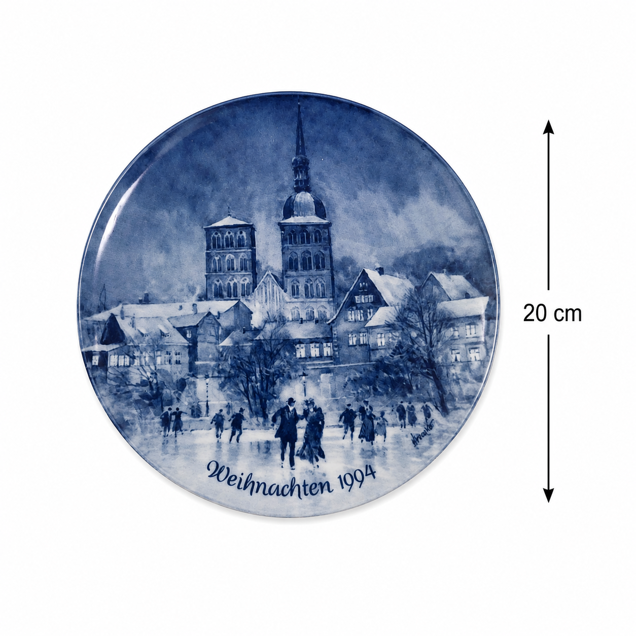 Christmas Eve in Stralsund – Limited Edition Collector Plate