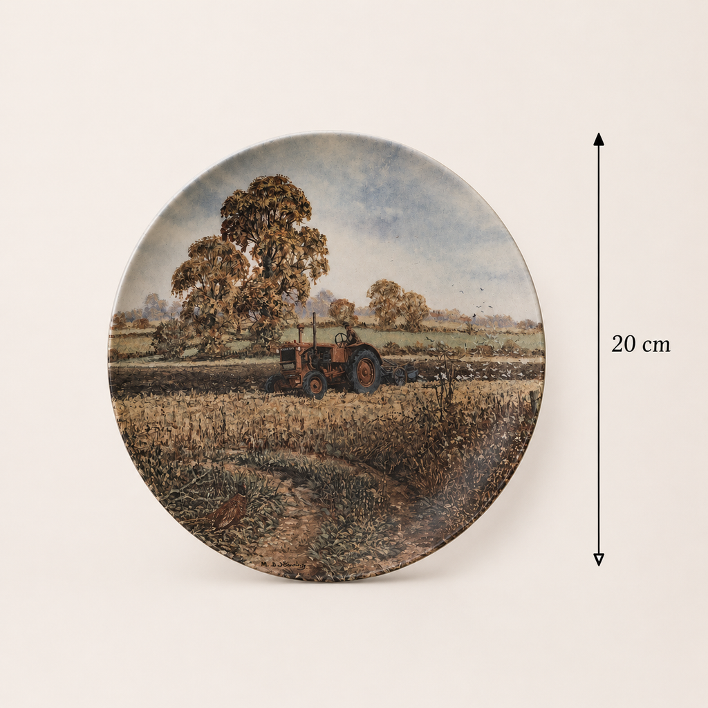 Wedgwood Queen's Ware "Autumn Fields" Decorative Plate