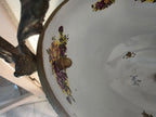 Antique Sèvres Pedestal Centerpiece Bowl with Bronze Handles
