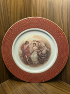 Vintage European Portrait Plate