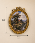 Golden Countryside Wall Art Frame