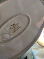 Limoges France Cherub Bonbonnière – 24K Gold Accents
