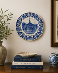 Hand-Painted Delft Holland Chapel Wall Plate