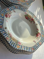 Vintage Polish Floral Dinner Set – 35 Pieces
