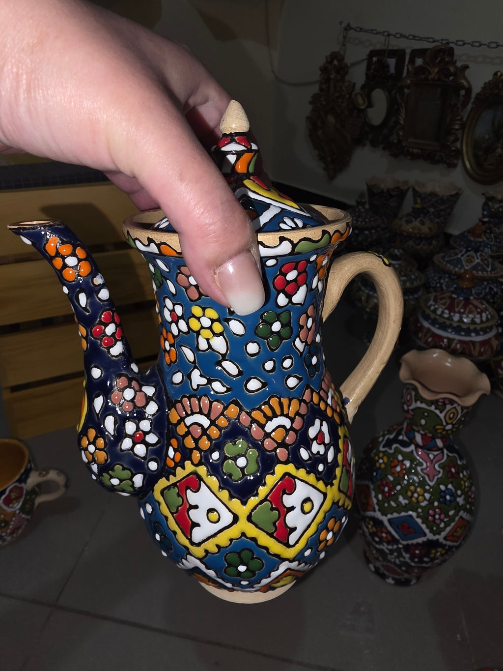 Moroccan Decorative Coffee Pot