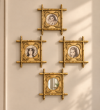 Vintage Golden Resin Frames & Mirror Collection - R401