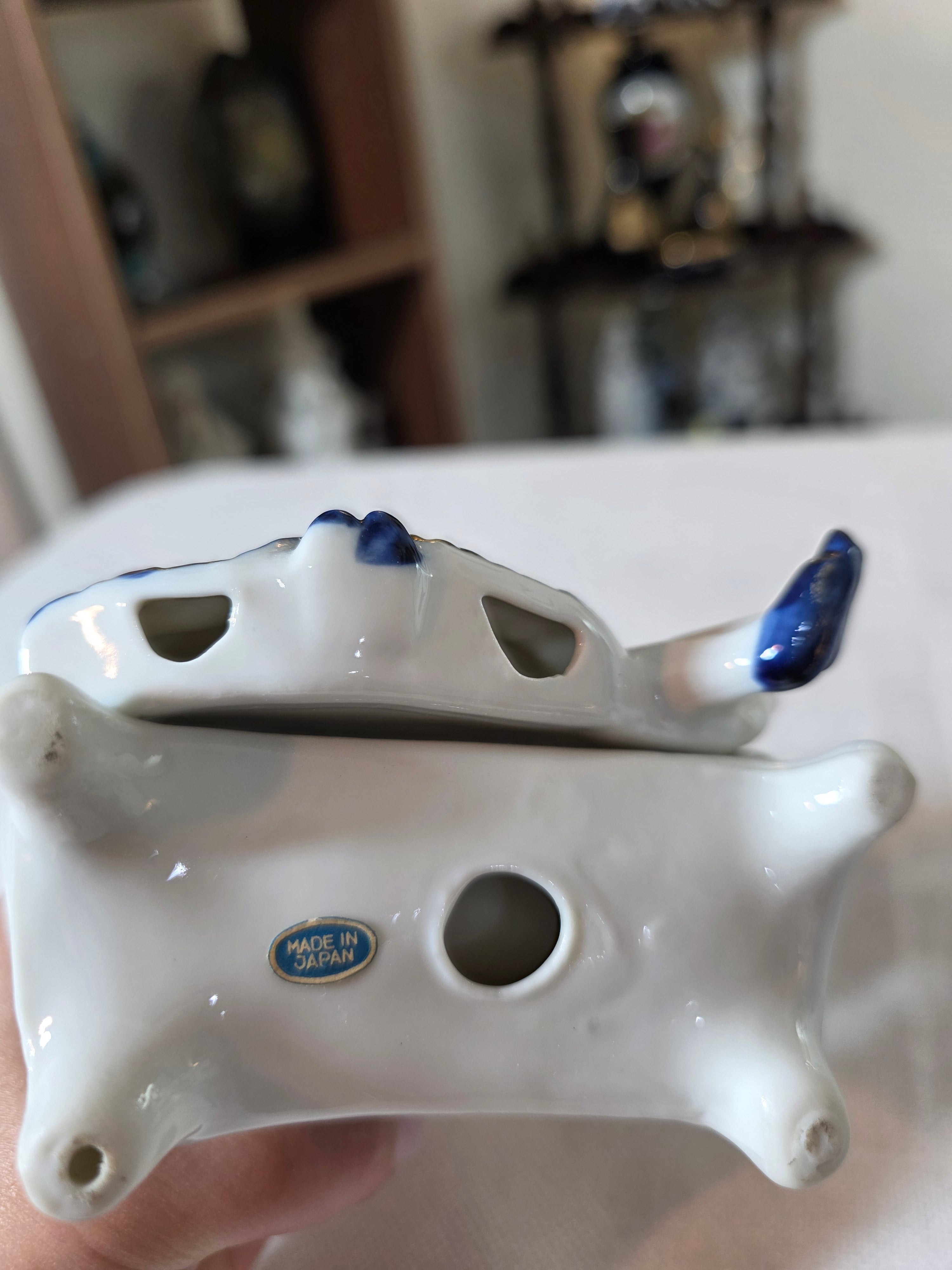 Victorian style small porcelain figurine