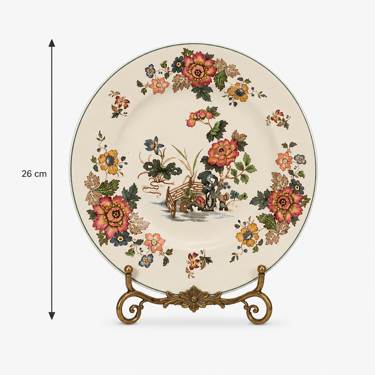 Wedgwood “Eastern Flowers” Decorative Plate