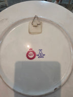 Château Paris Floral Monogram Wall Plate