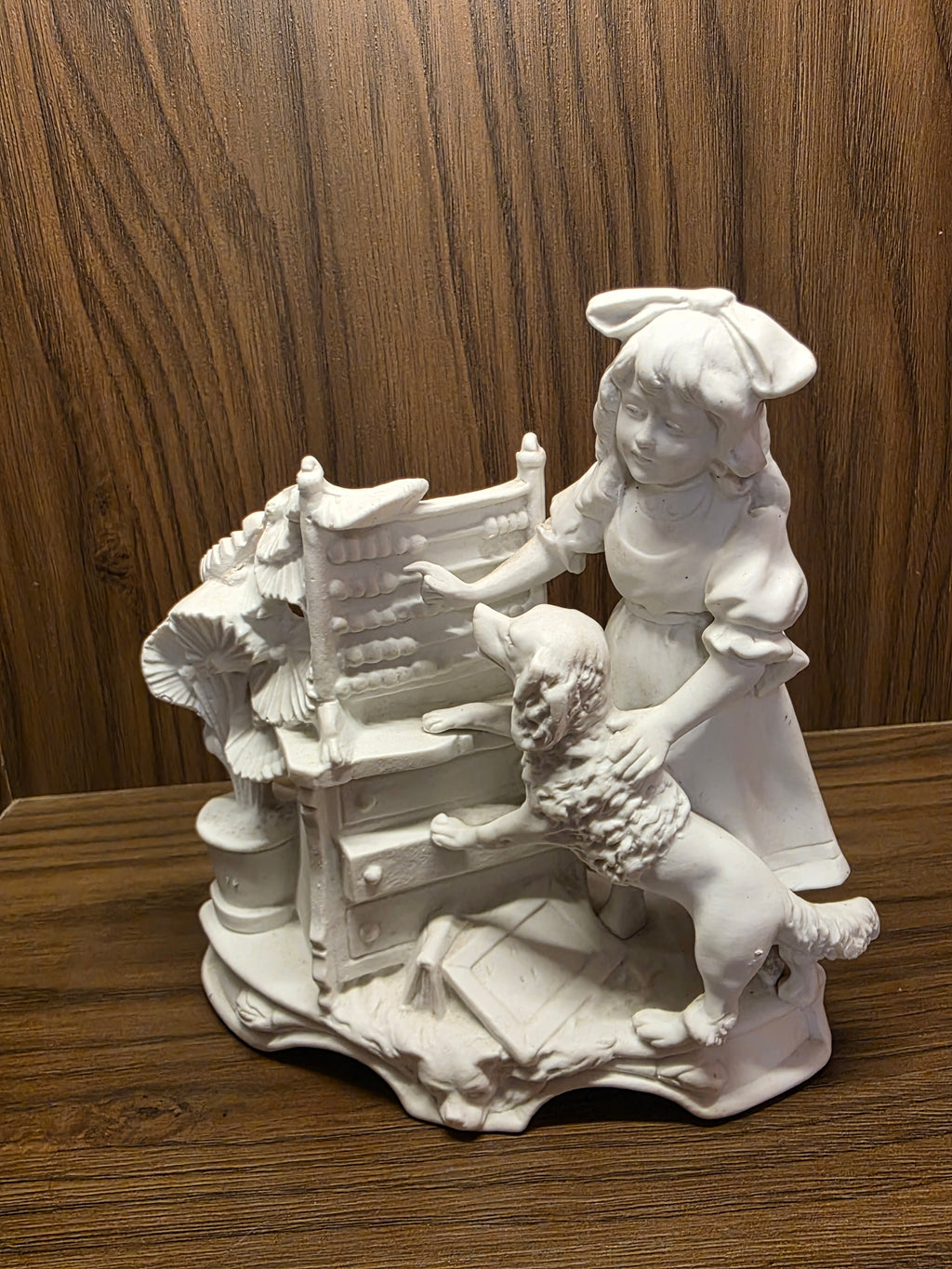 Vintage German Biscuit Porcelain Figurine
