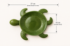 Coastal Turtle Serving Platter 🐢