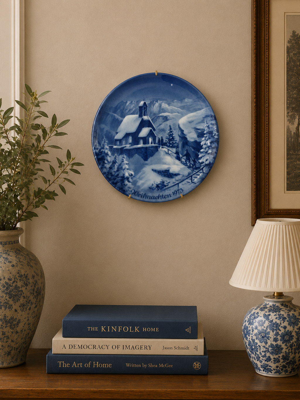 Christmas Village Arrival – Limited Edition Collector Plate (1975)