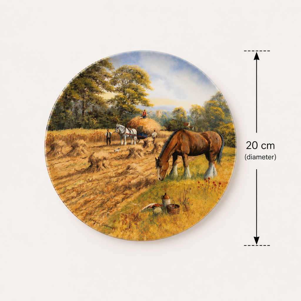 Royal Doulton Limited Edition Collector’s Plate – “All Is Safely Gathered In”
