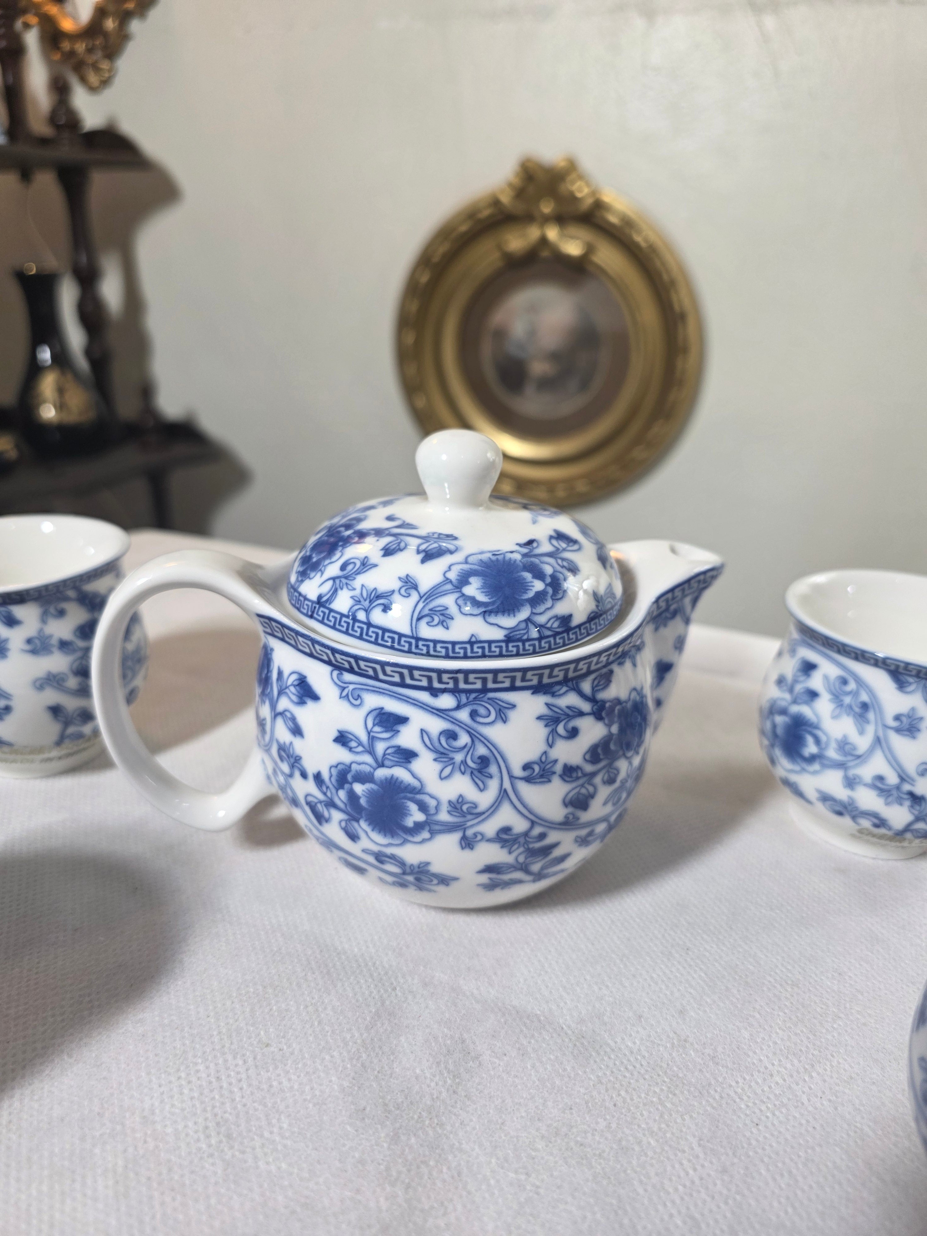 Celestial Blue Tea Ensemble
