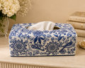 Bleu Blanc Tissue Box Cover
