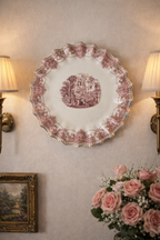 Vintage transferware plate