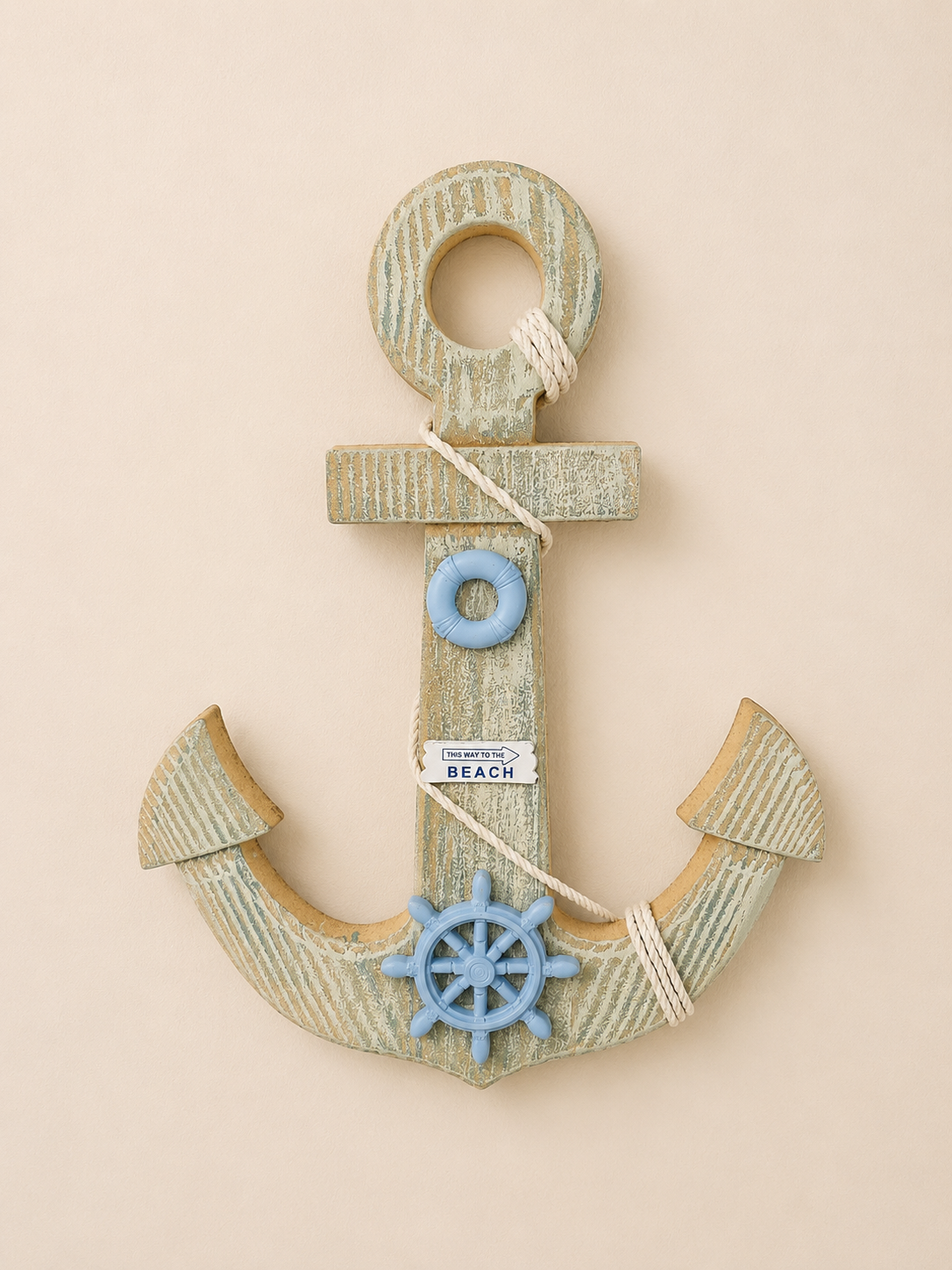 Coastal Anchor Wall Décor