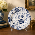 Churchill Printed Petals Plate