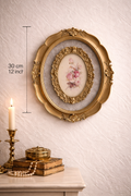 Vintage Gilded Floral Framed Art