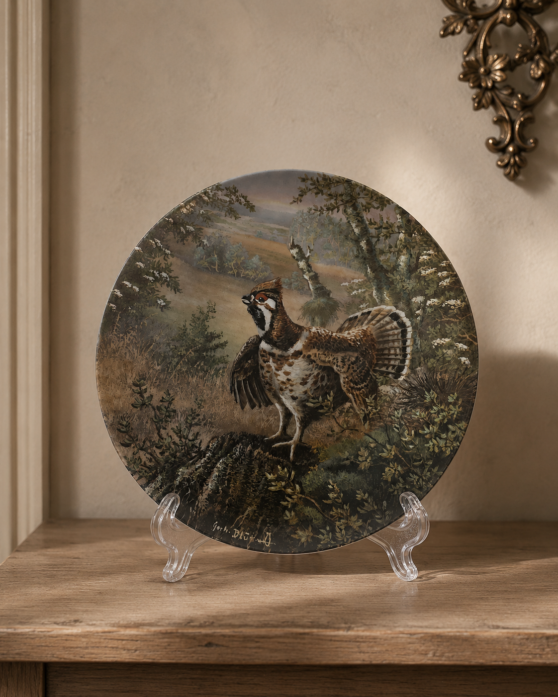 Kaiser Germany Limited Edition Wildlife Plate