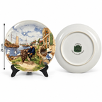 Dutch Harbor Heritage – Royal Schwabap Holland Vintage Plate (1984)